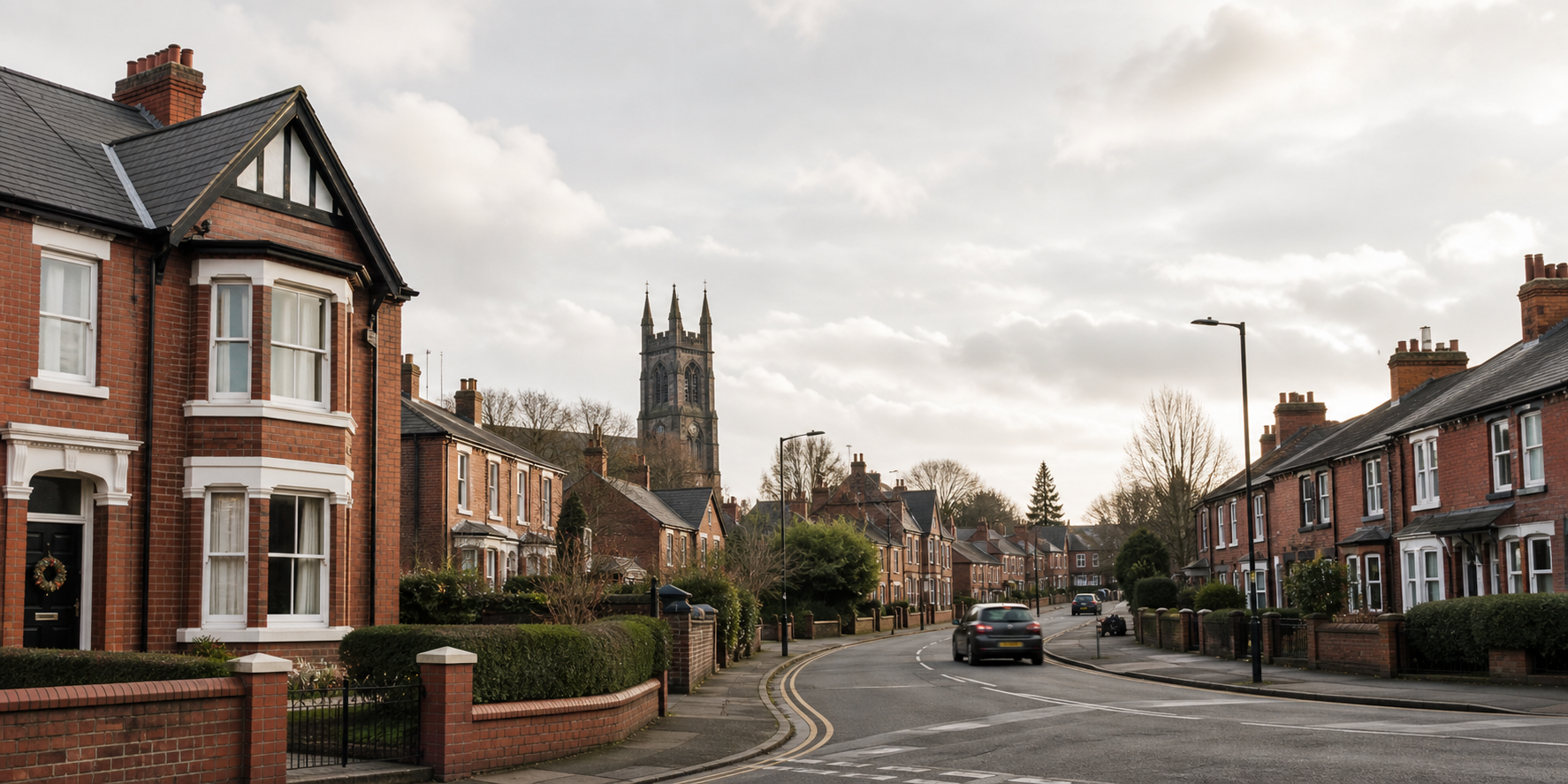 North West neighbourhood scene